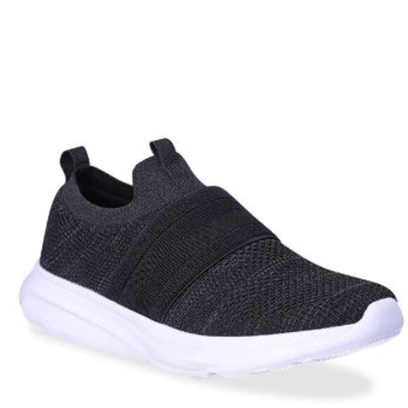 BRAND NEW Men's Banded Jogger Slip-on Athletic Sneakers Black